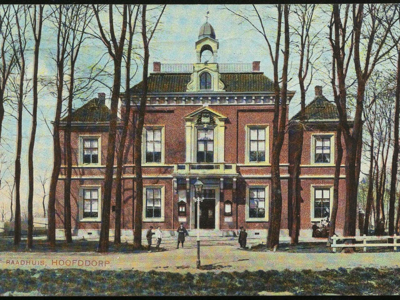Oude foto Raadhuis