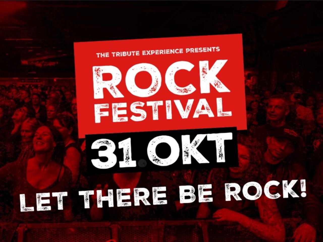 Poster van het Rockfestival