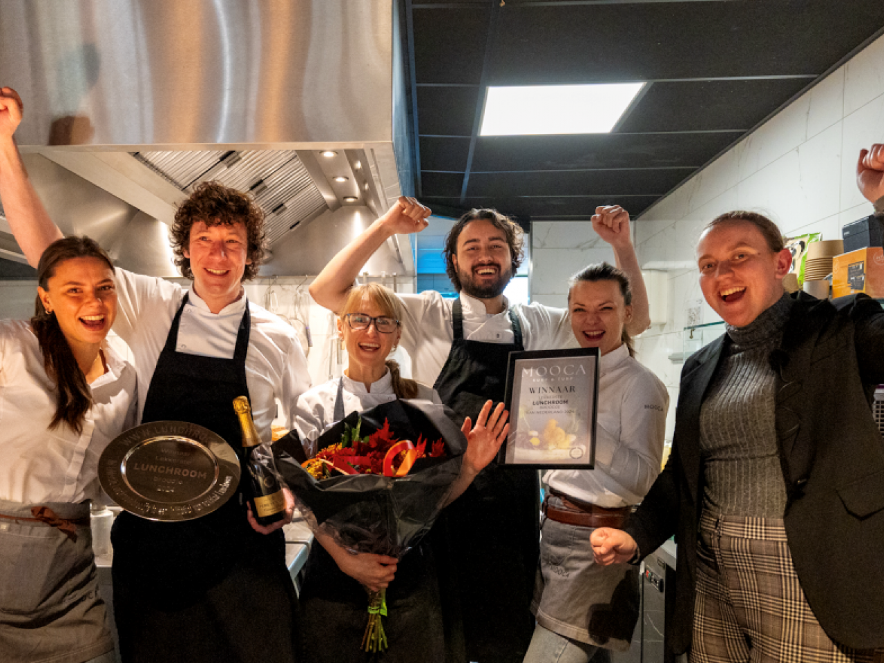Winnaars beste broodje MOOCA