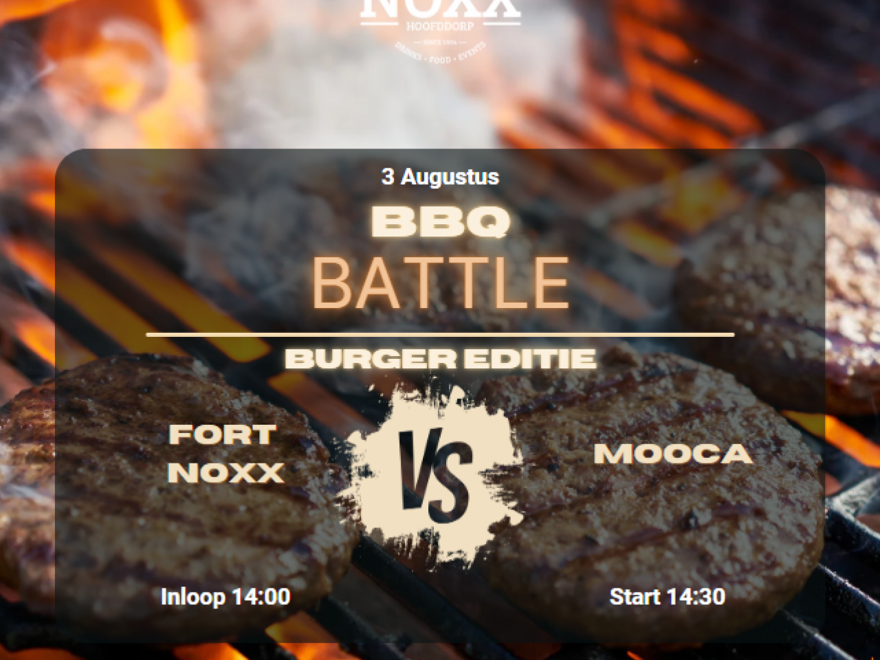 Flyer Fort NOXX BBQ
