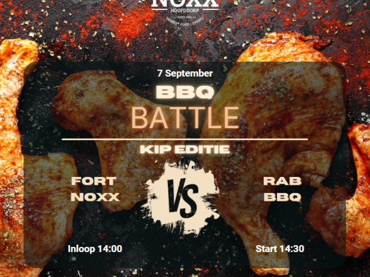 Flyer Fort NOXX BBQ
