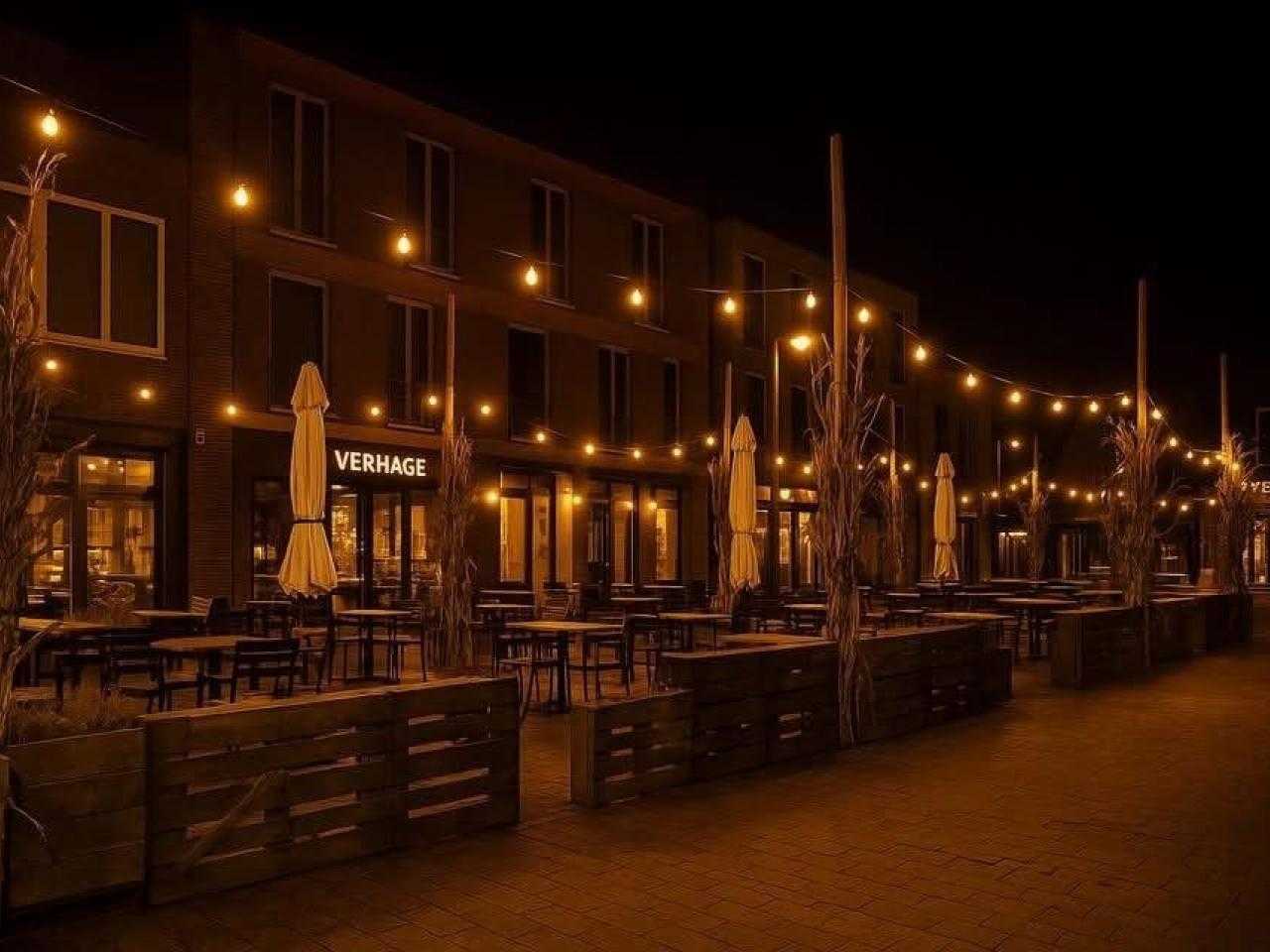 Verhage van de buitenkant