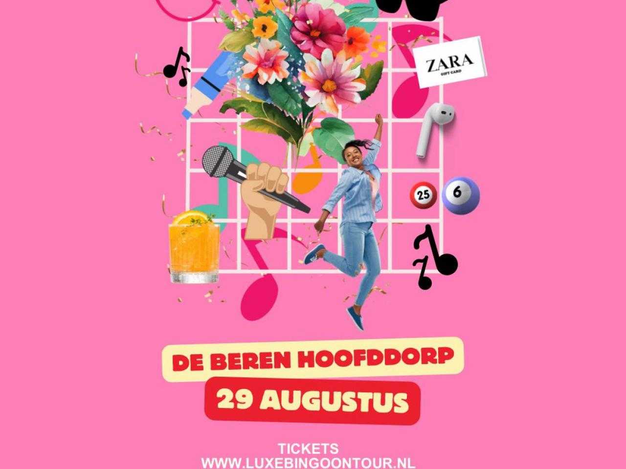 Flyer voor de Bingo