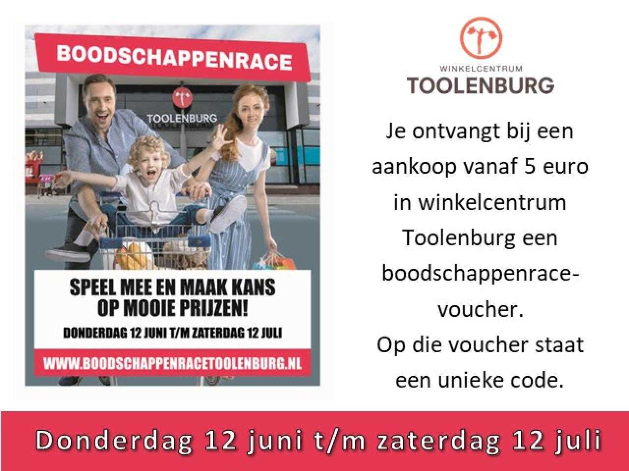 Flyer boodschappenrace
