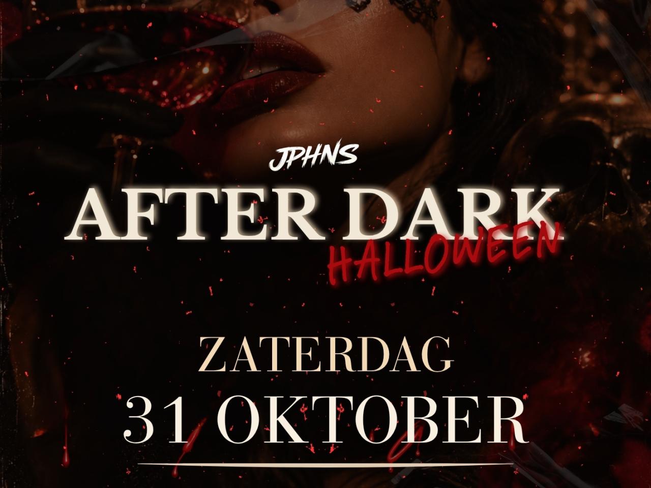 Poster voor het halloweenevenement