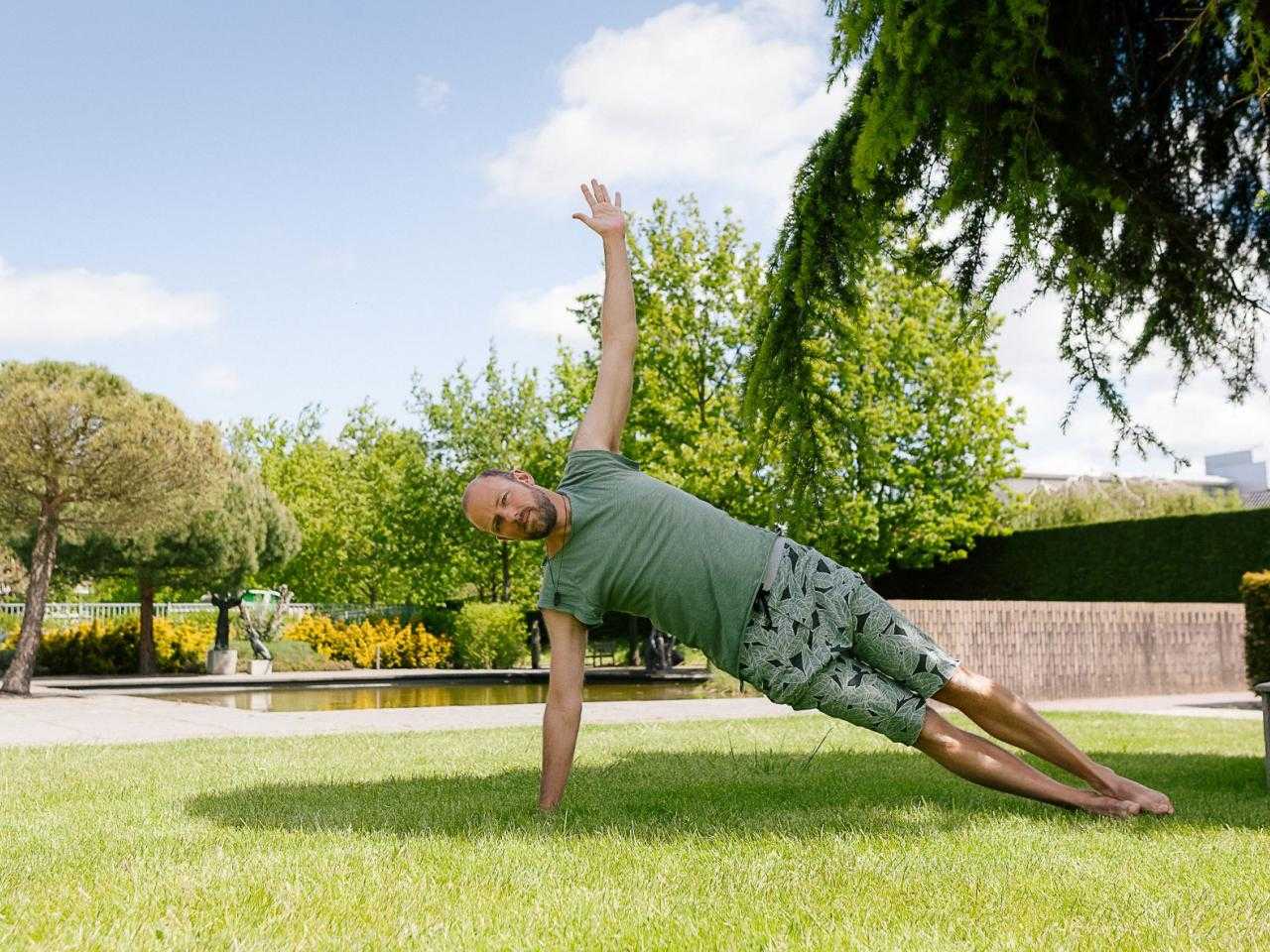 Yoga tijdens PARK21 zomerweken