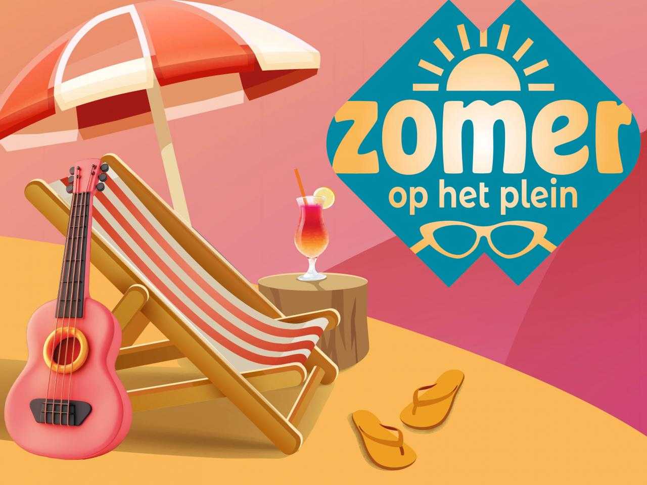 Flyer Zomer op het plein