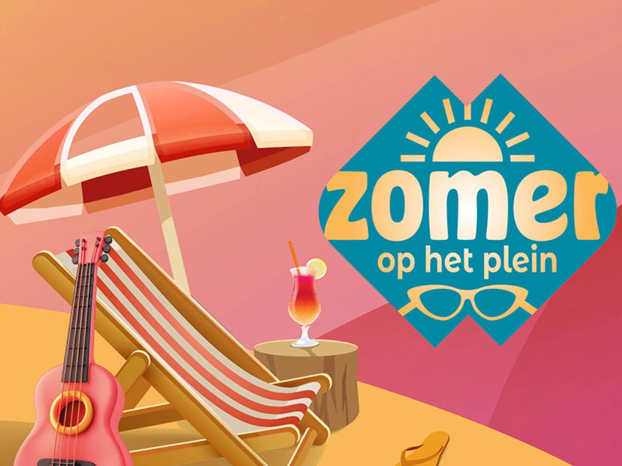 Zomer op het plein