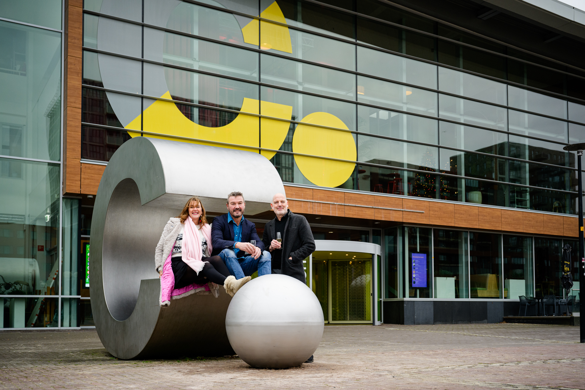 Feestelijk Moment Nieuwe Punt Achter C Sculptuur Visit Haarlemmermeer